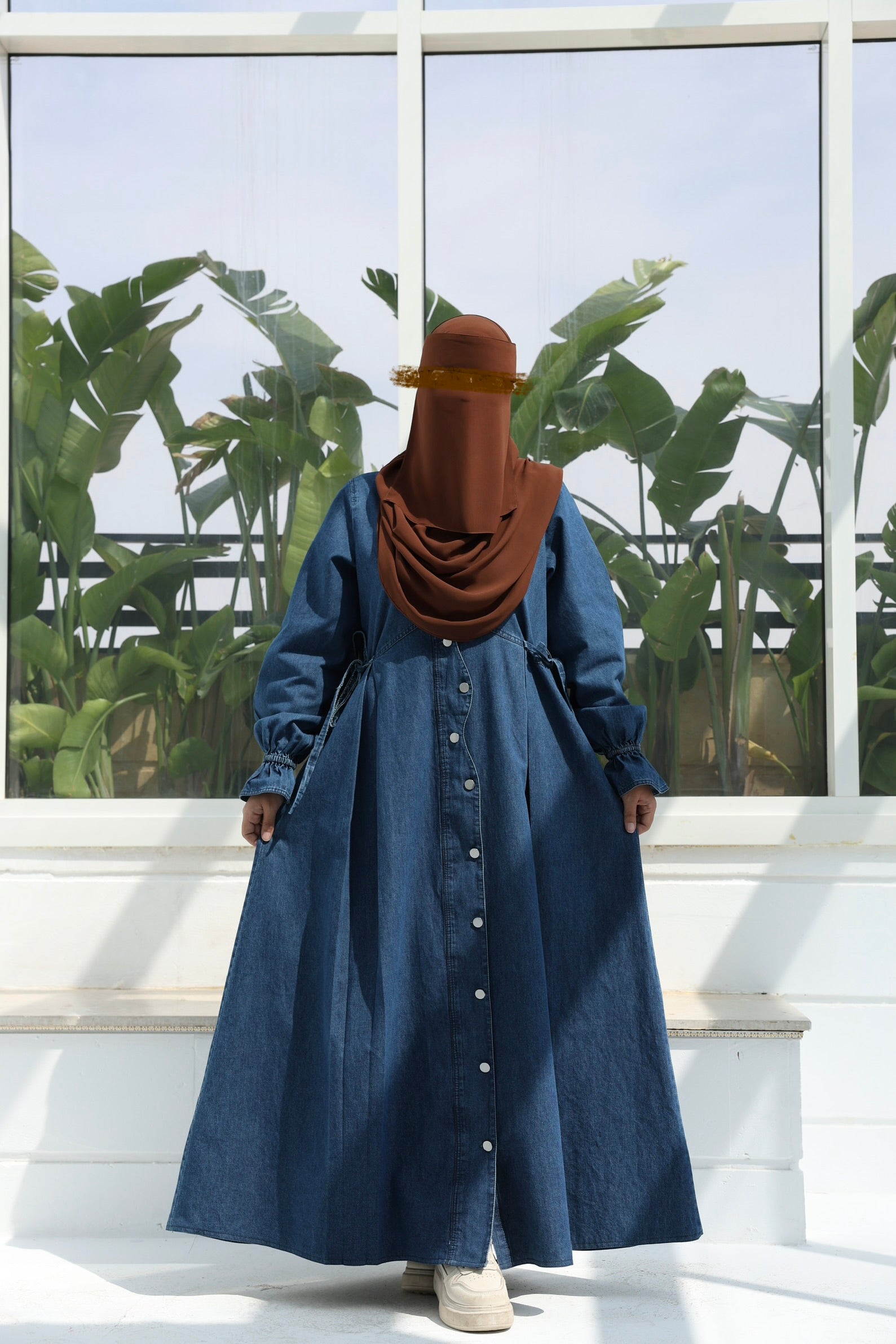 Jamila Denim Dress